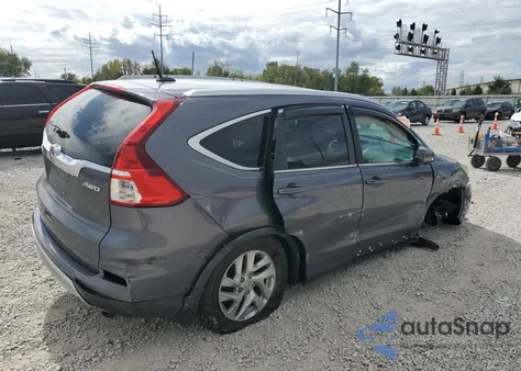 2015 Honda Cr-V Exl из США, поврежденный, VIN 5J6RM4H76FL044011